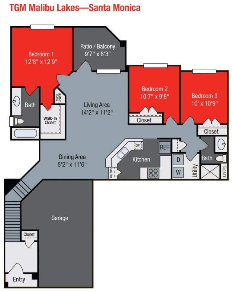 Apartments For Rent TGM Malibu Lakes - Santa Monica ...
